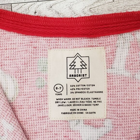 RARE Sesame Street Youth One Piece Pajamas Snap Up Thermal Red Size 6-7 Yrs NEW - Picture 10 of 12